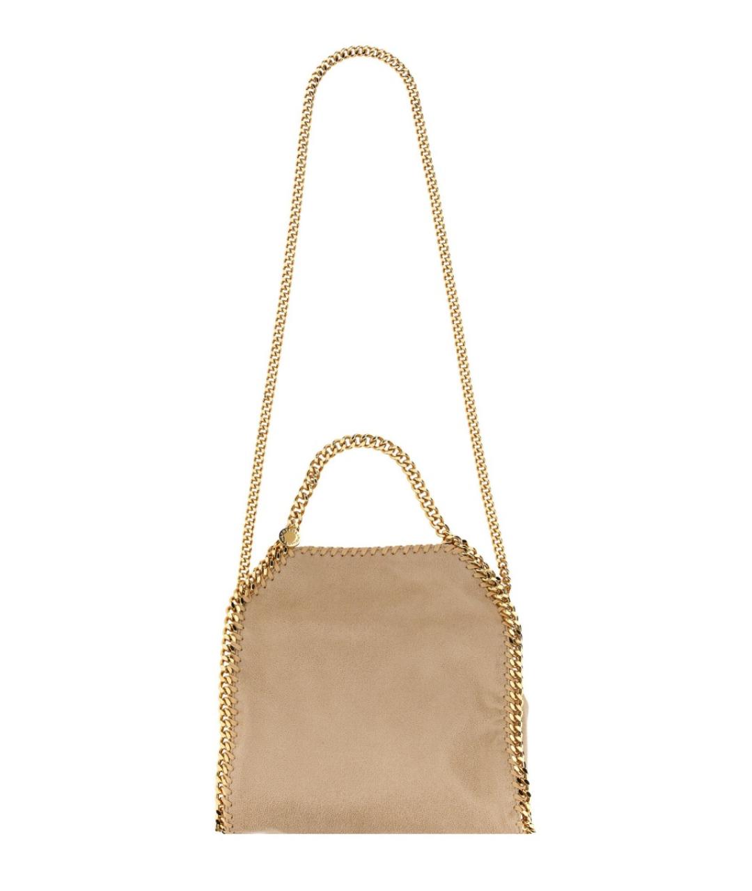 STELLA MCCARTNEY Бежевая сумка тоут из искусственной кожи, фото 2