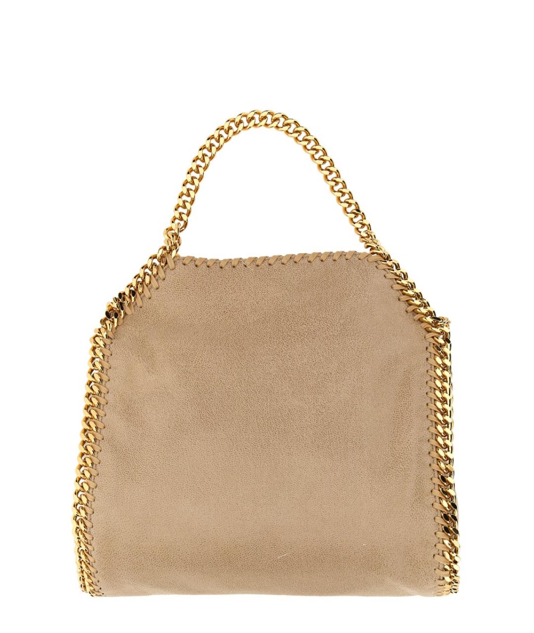 STELLA MCCARTNEY Бежевая сумка тоут из искусственной кожи, фото 1