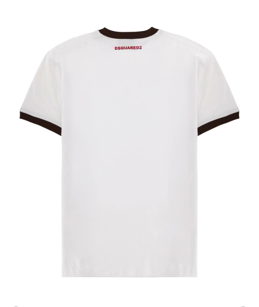 DSQUARED2 Мульти хлопковая футболка, фото 2
