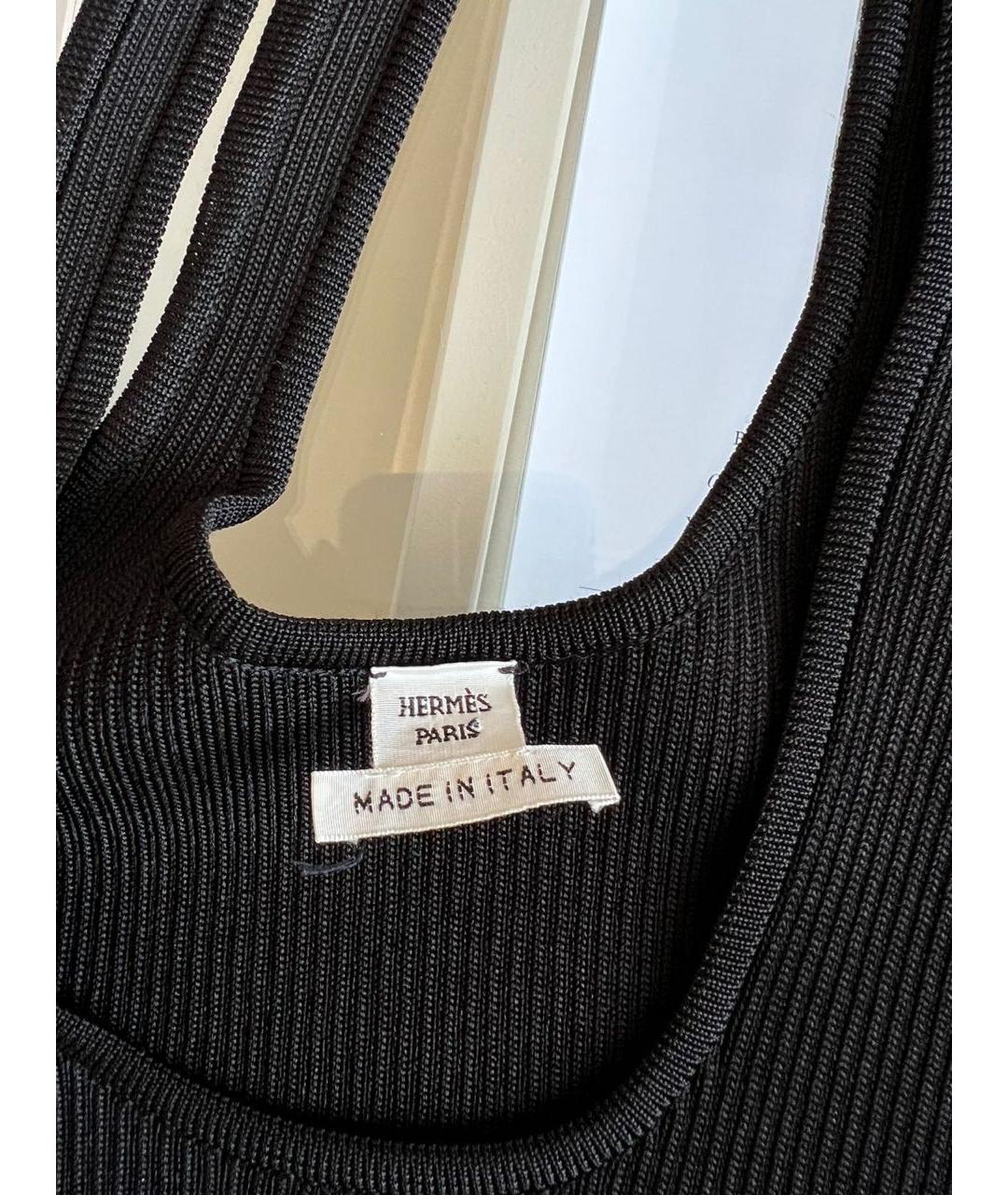 HERMES Черный комбинезон, фото 5