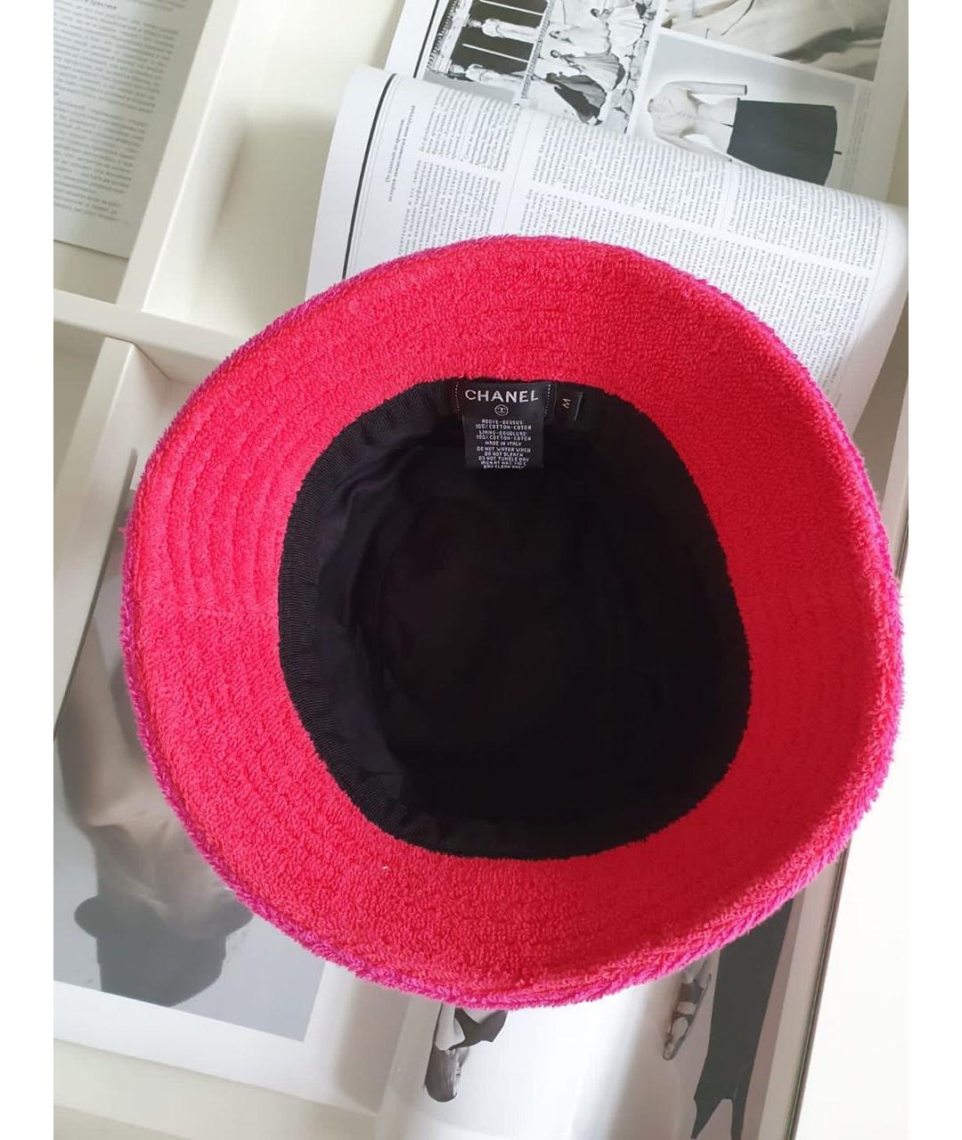 CHANEL Розовая шляпа, фото 7