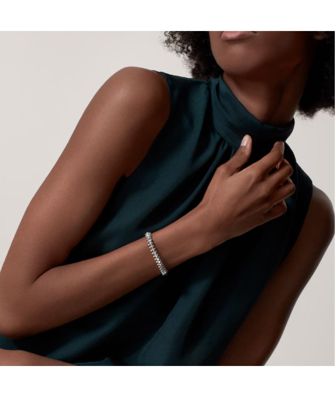 CARTIER Белый браслет из белого золота, фото 6