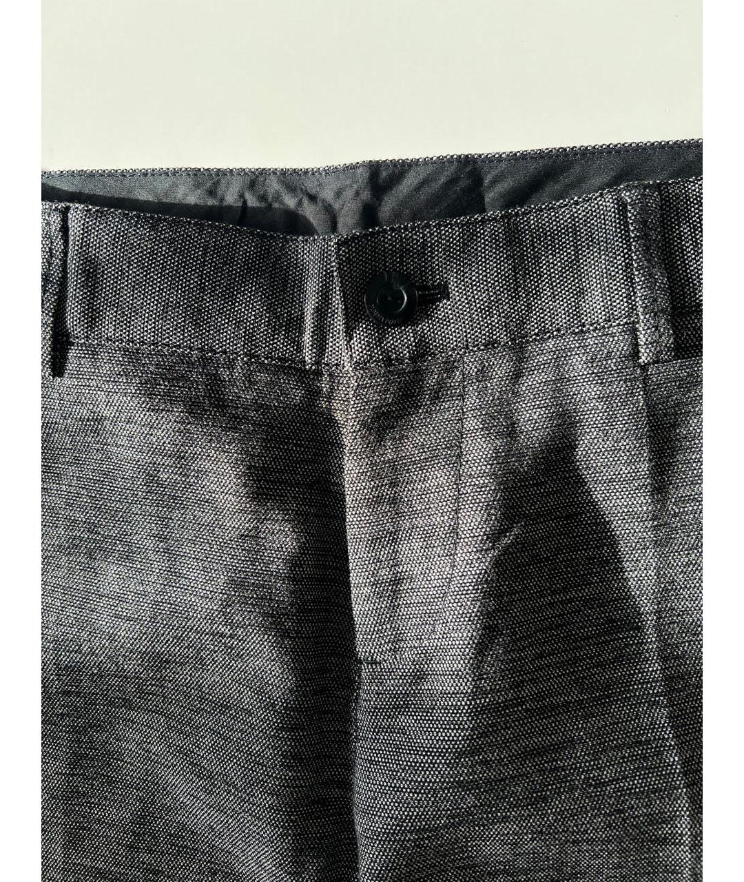 ALBERTA FERRETTI Серые брюки широкие, фото 6