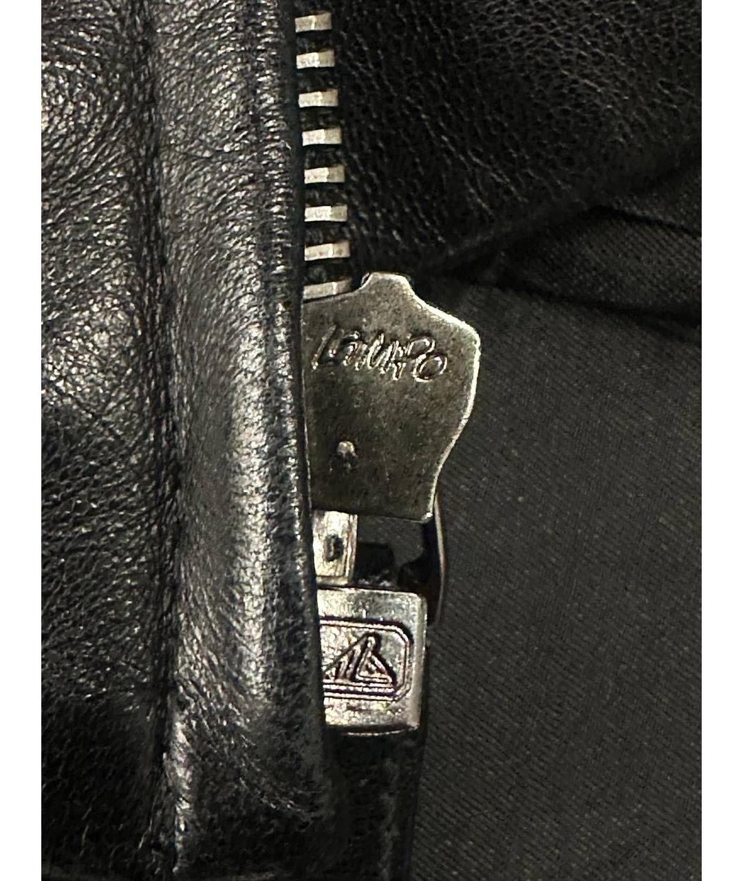 GUCCI Черная кожаная куртка, фото 7