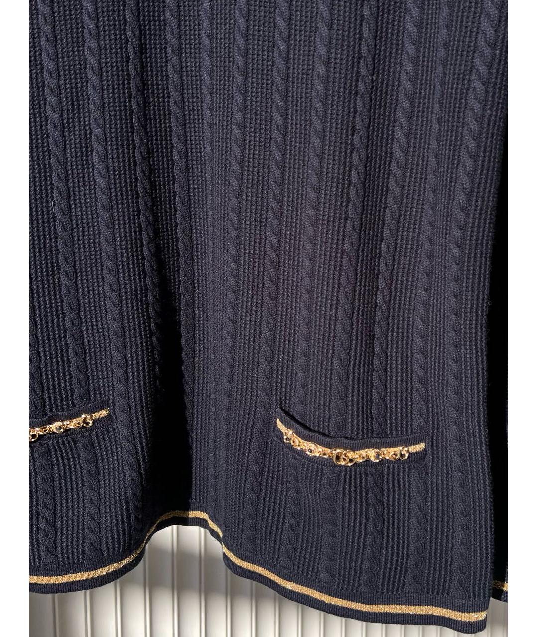 GUCCI Темно-синий джемпер / свитер, фото 2