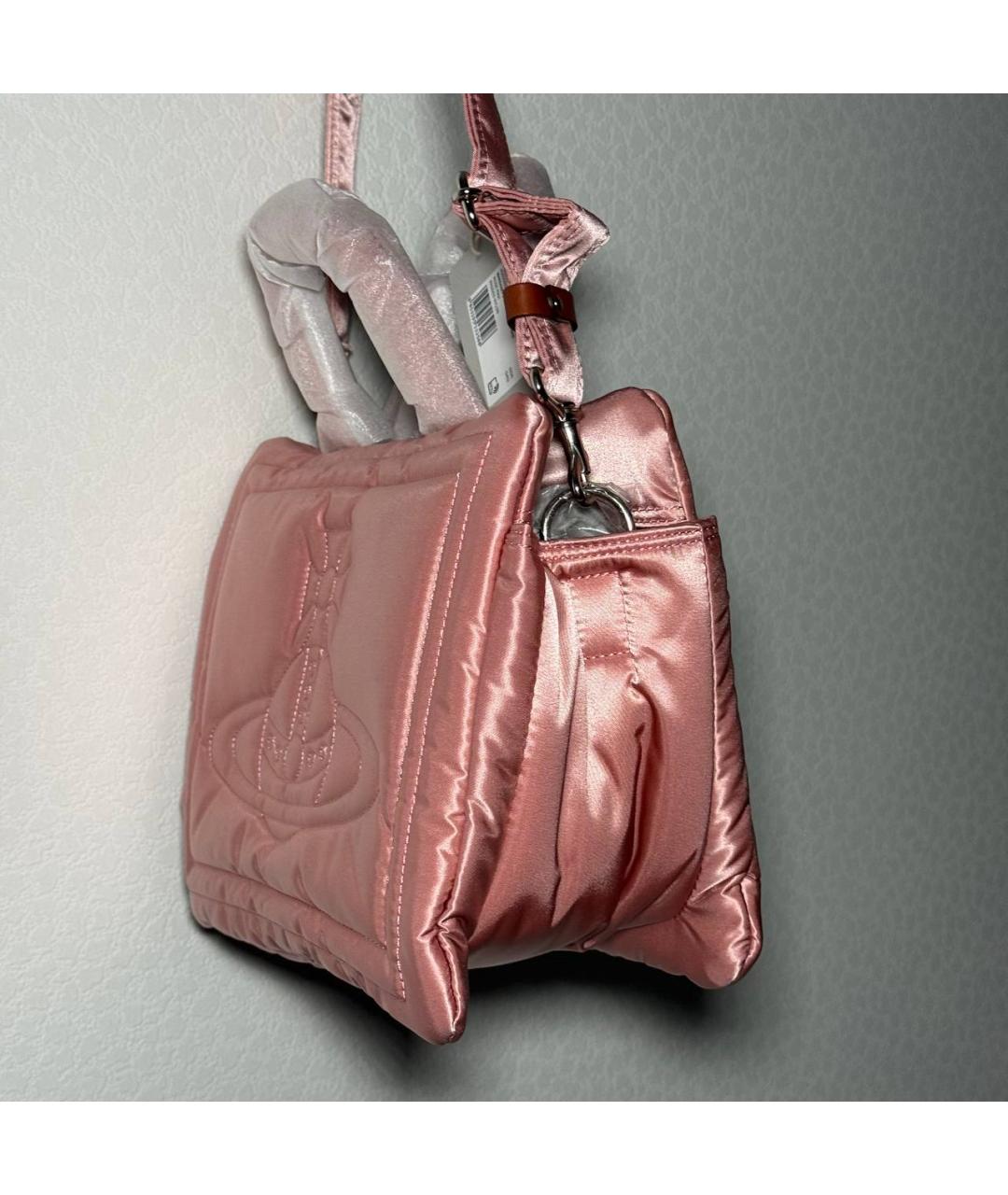 VIVIENNE WESTWOOD Розовая сумка через плечо, фото 6