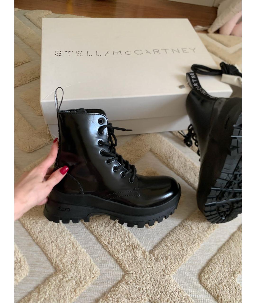 STELLA MCCARTNEY Черные ботинки, фото 5