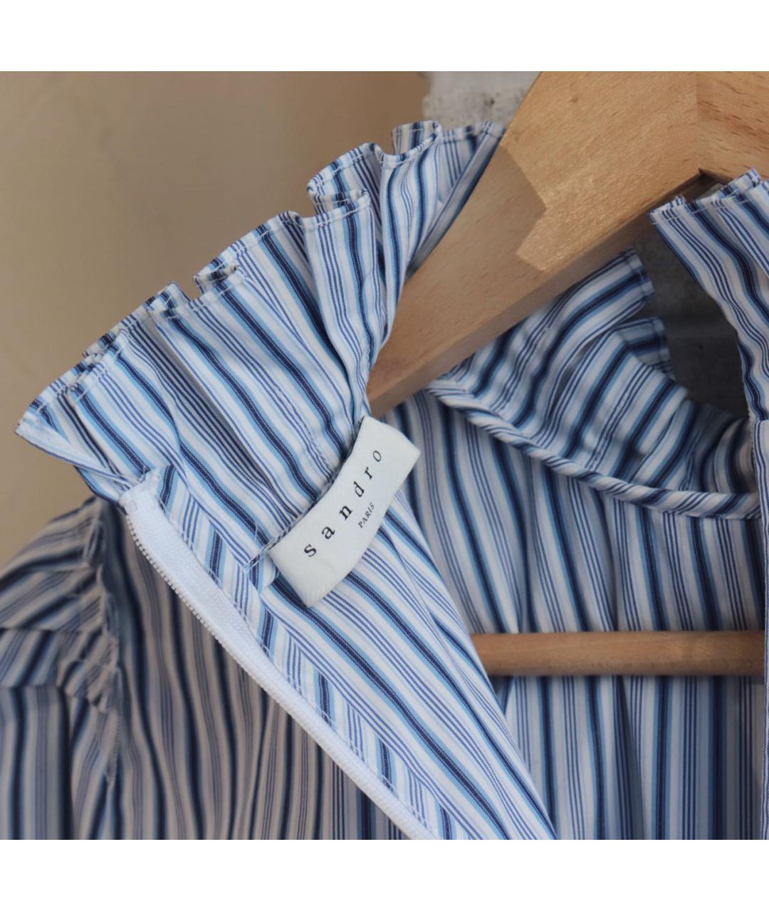 SANDRO Мульти хлопковая блузы, фото 4