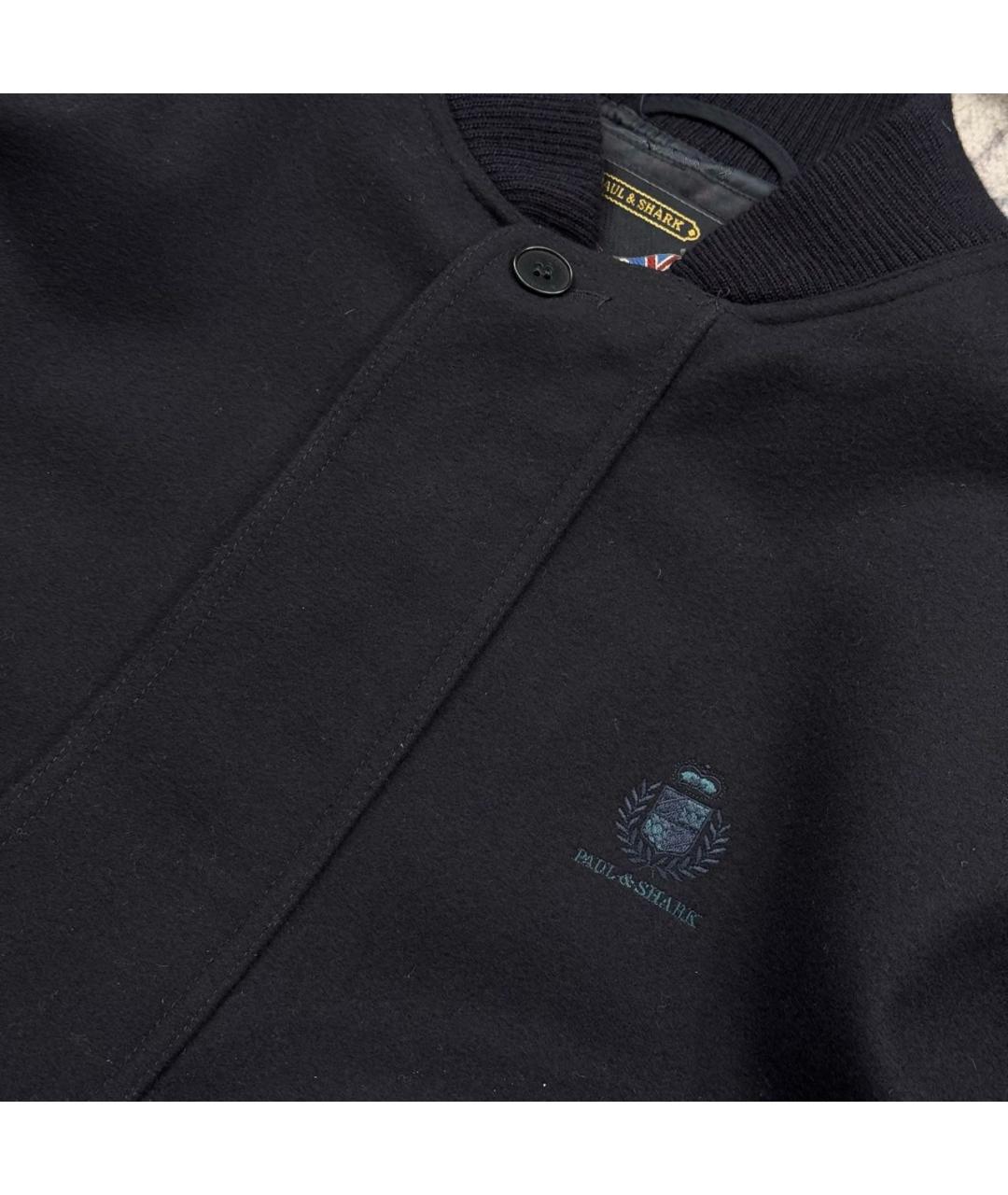 PAUL & SHARK Темно-синяя шерстяная куртка, фото 5