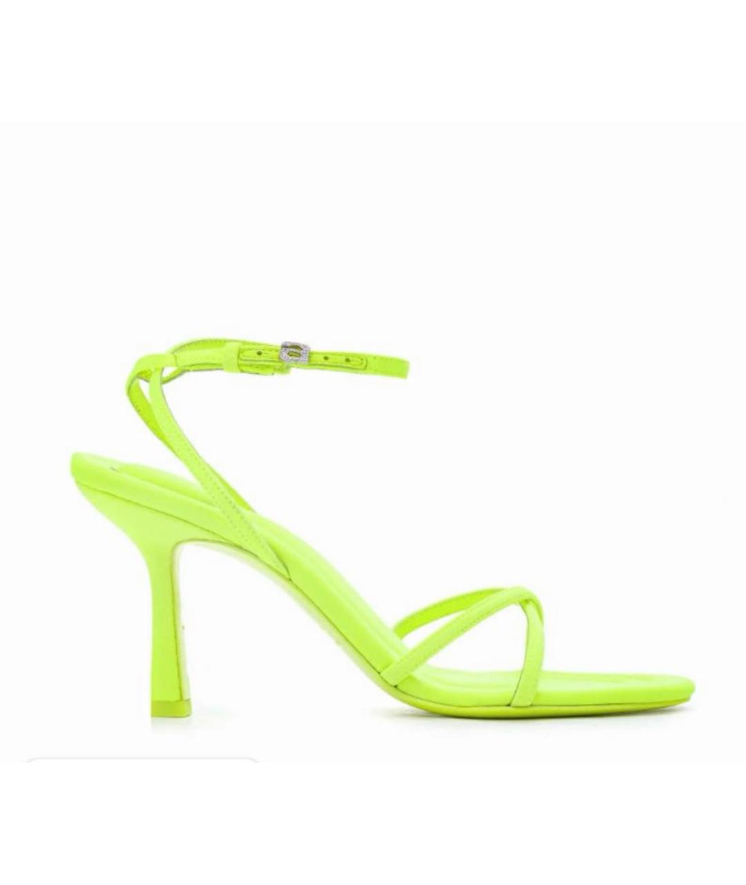 ALEXANDER WANG Салатовые босоножки, фото 1