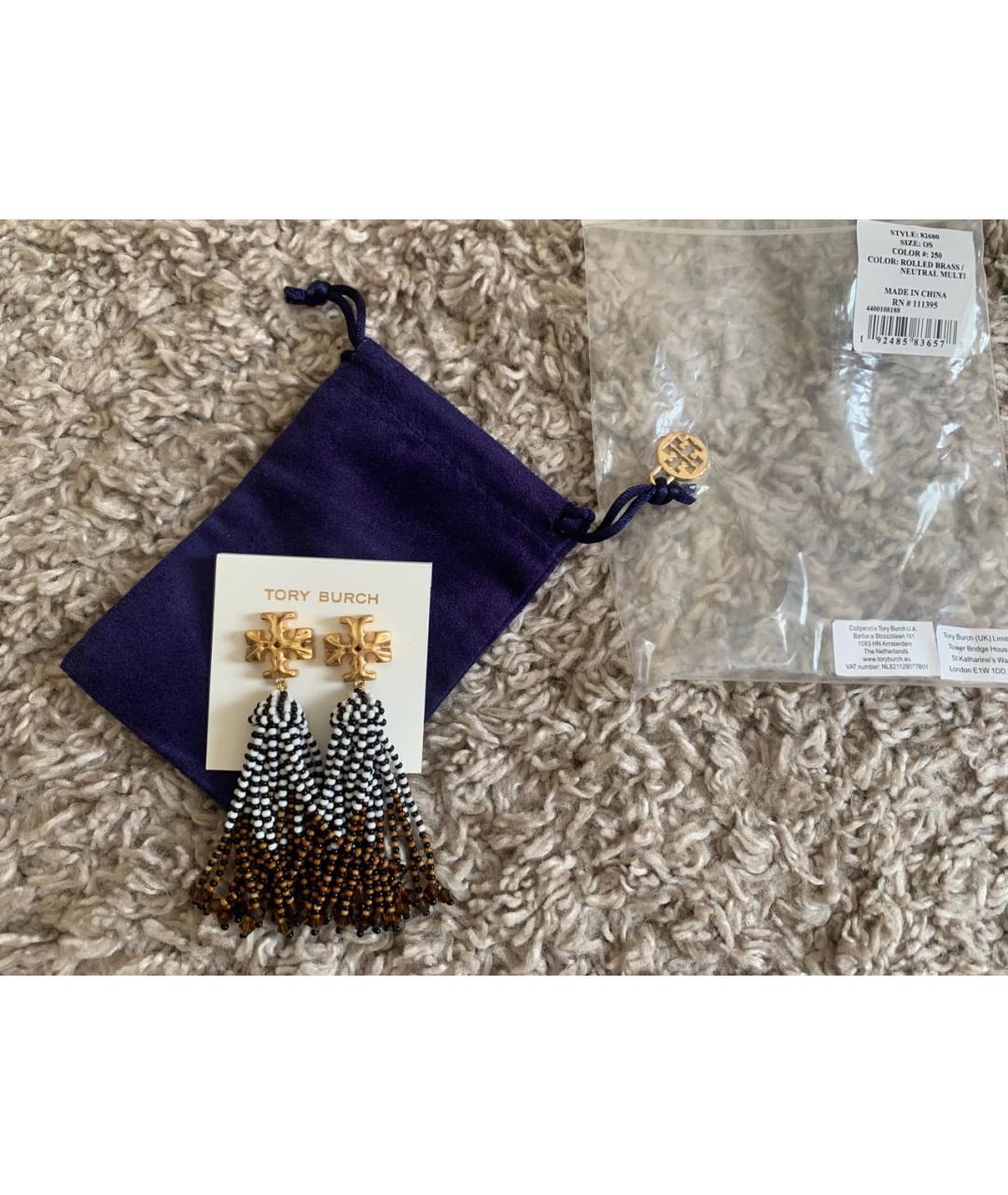 TORY BURCH Мульти серьги, фото 2