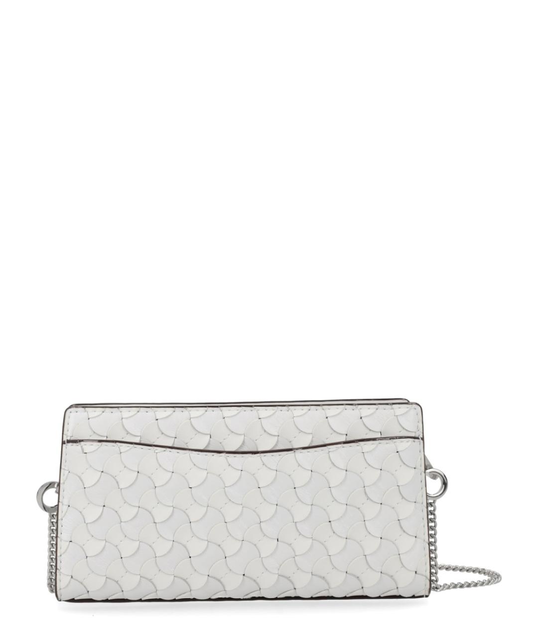 MICHAEL KORS Белая кожаная сумка через плечо, фото 2