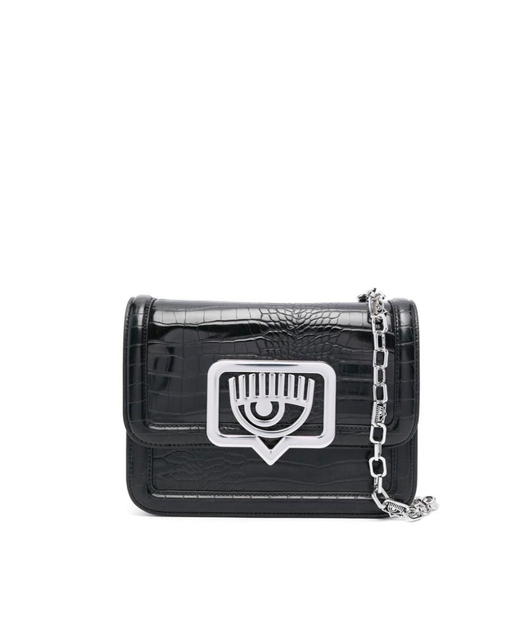 CHIARA FERRAGNI Черная сумка через плечо, фото 1