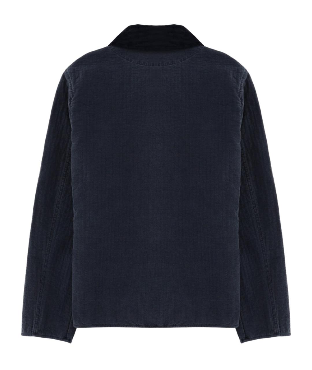 PS BY PAUL SMITH Синяя хлопковая куртка, фото 2