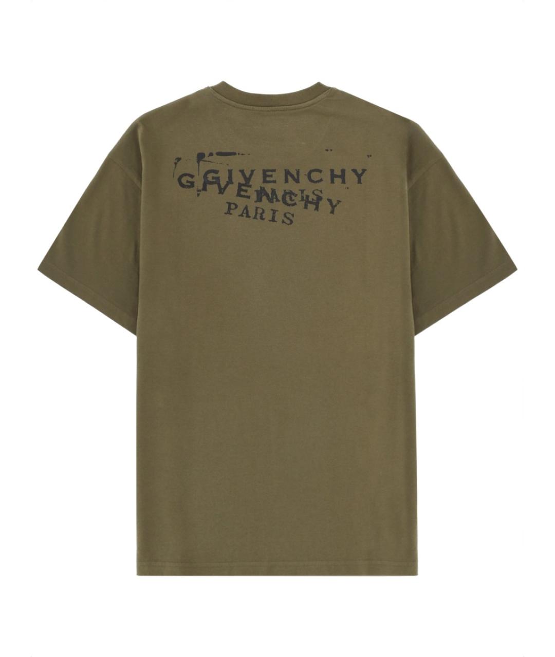 GIVENCHY Хлопковая футболка, фото 2