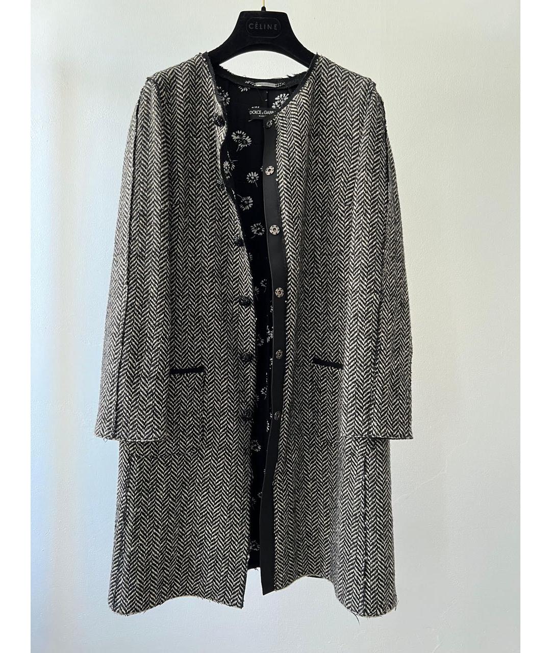 DOLCE&GABBANA Серый тренч/плащ, фото 7