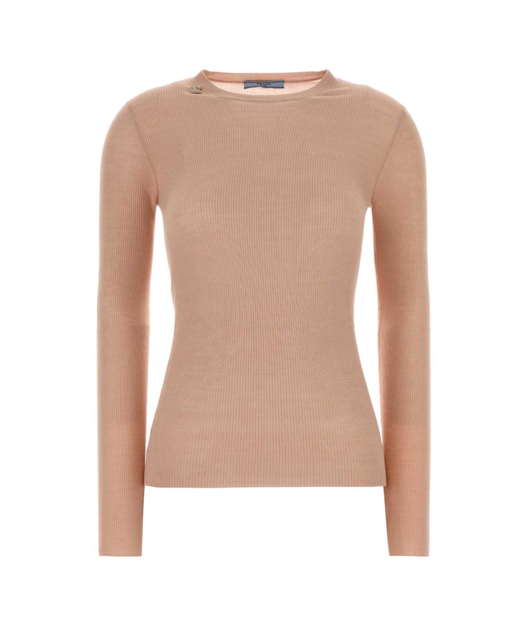 PRADA Розовый шерстяной джемпер / свитер, фото 1