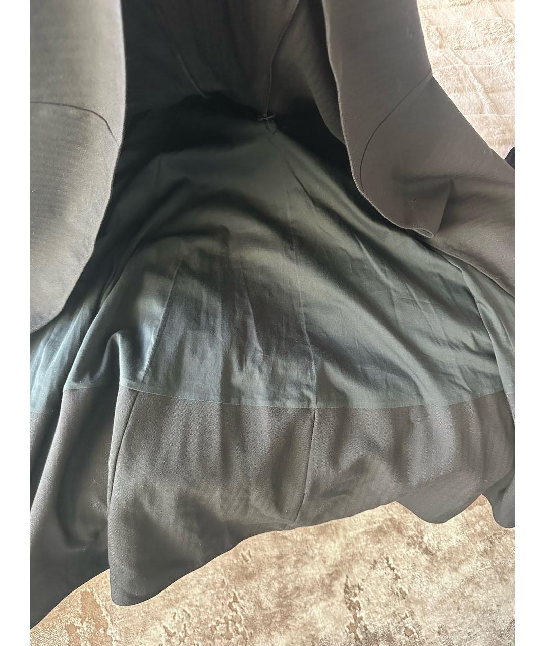 LOEWE Черная шерстяная юбка макси, фото 5