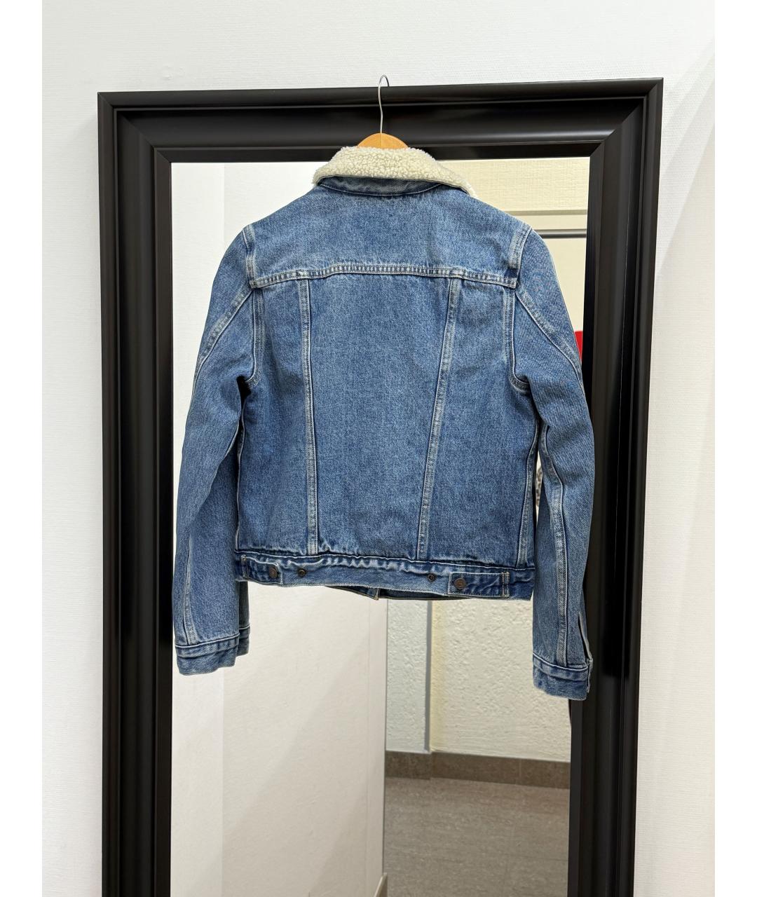 LEVI'S Голубая куртка, фото 4