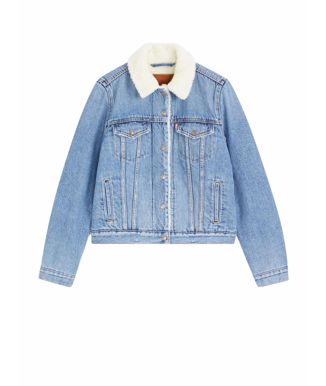 LEVI'S Голубая куртка, фото 1