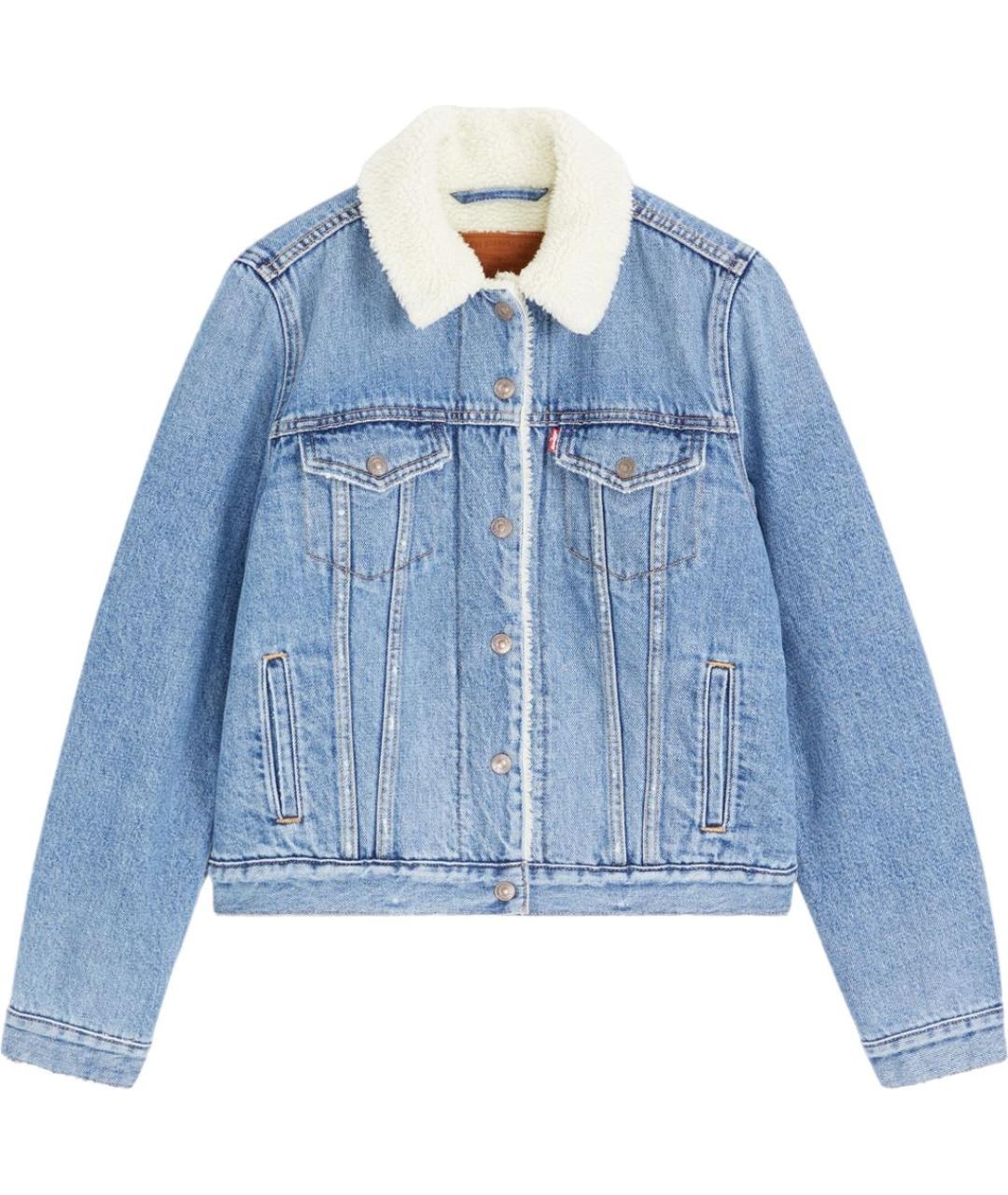 LEVI'S Голубая куртка, фото 10