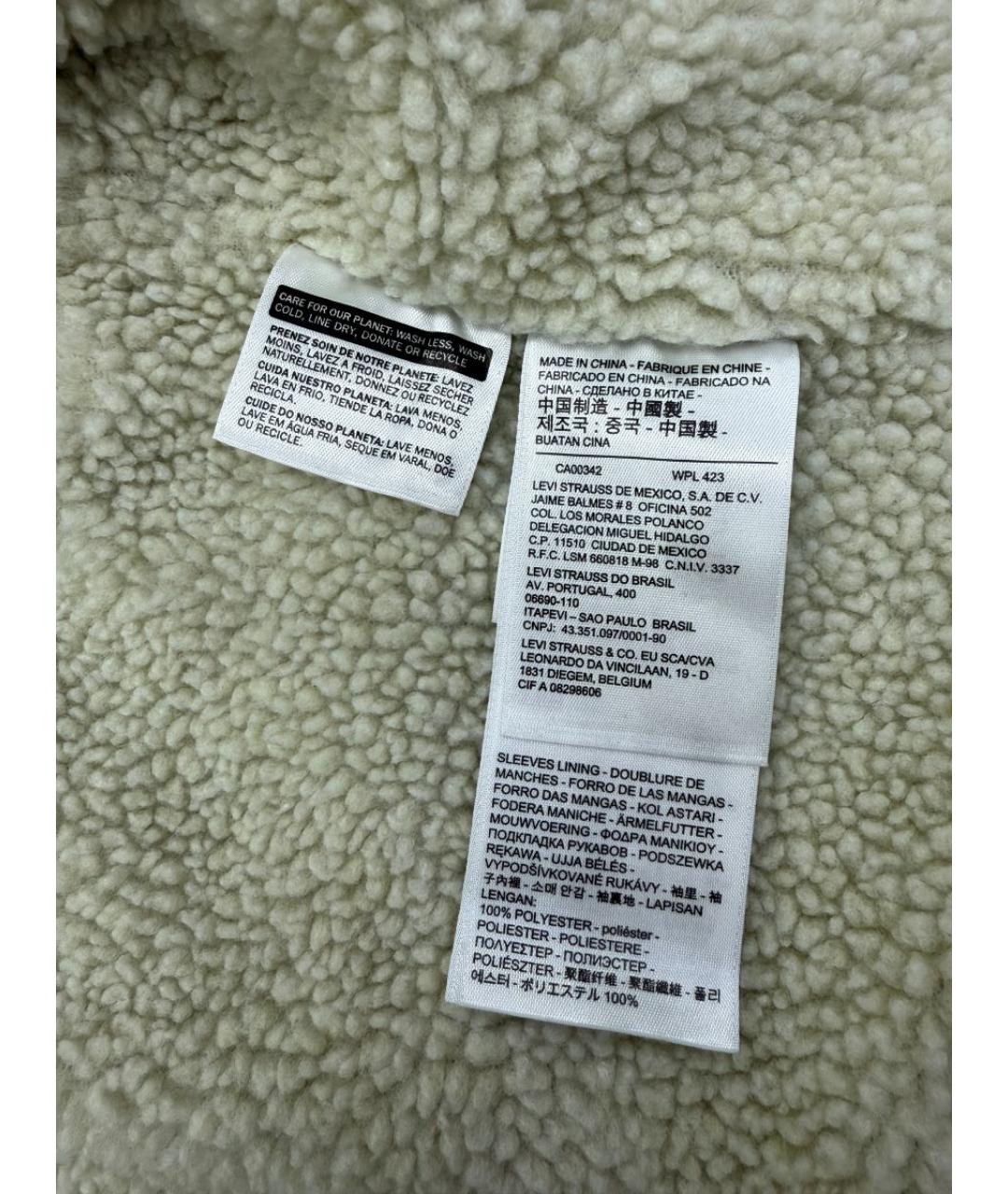 LEVI'S Голубая куртка, фото 6