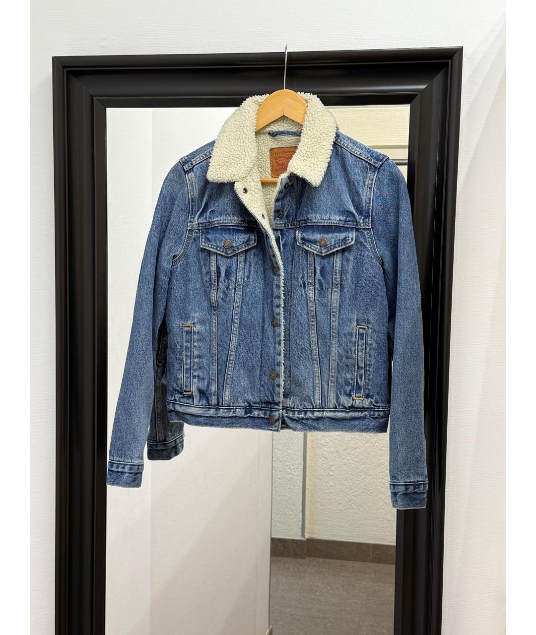 LEVI'S Голубая куртка, фото 3