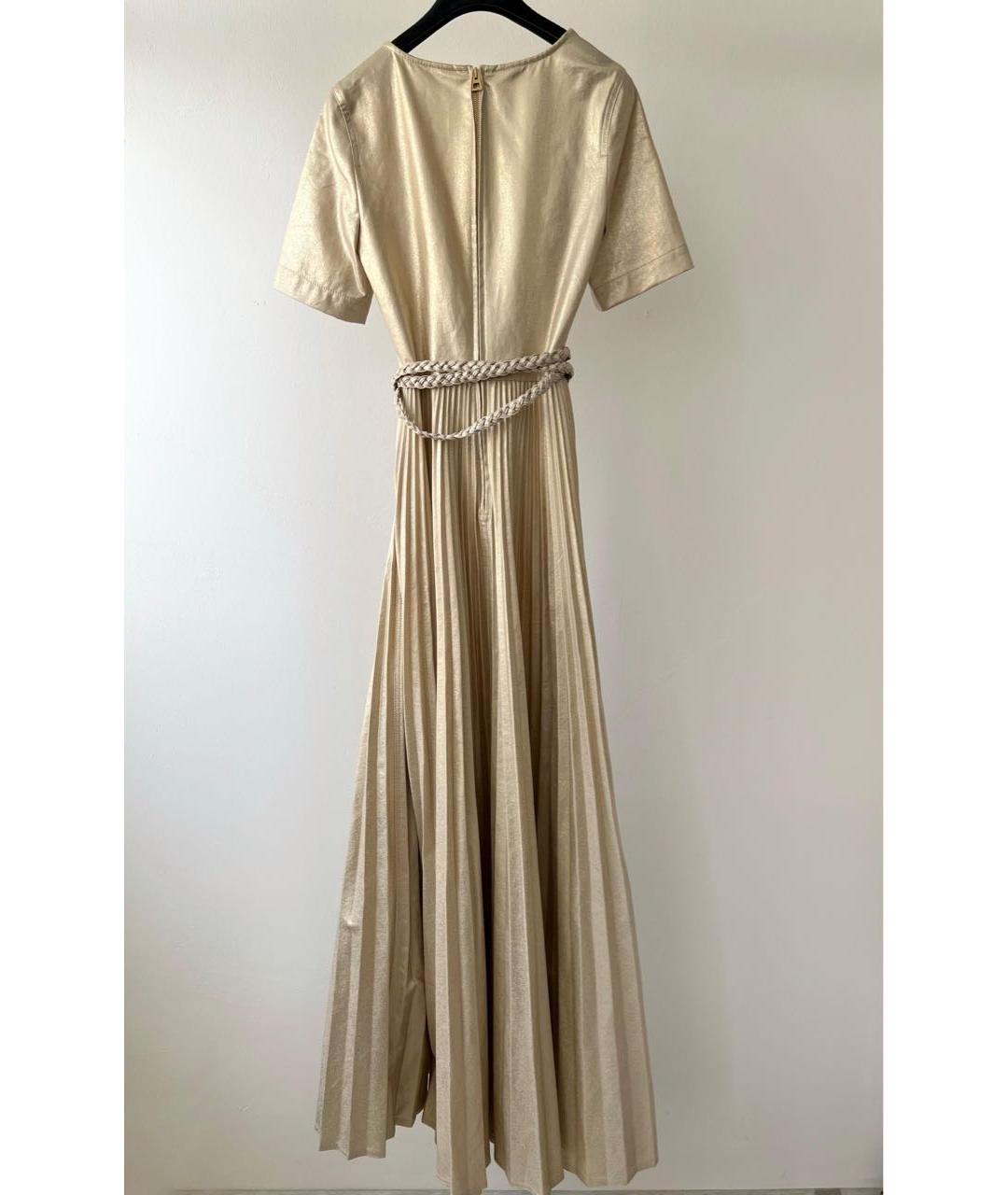 CHRISTIAN DIOR Бежевый сарафан, фото 3