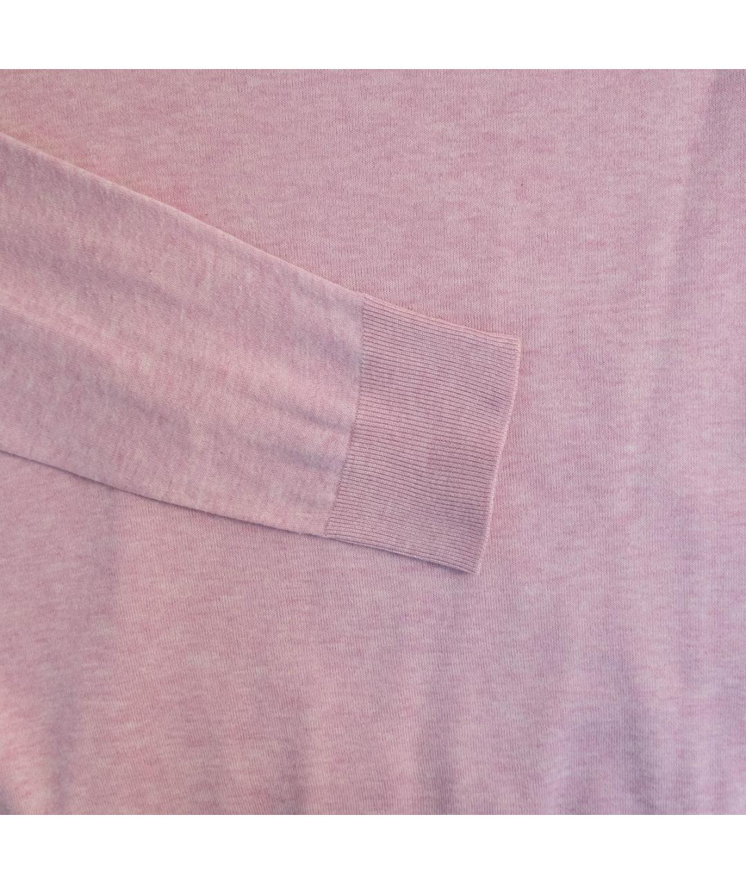 PRADA Розовый хлопковый джемпер / свитер, фото 5