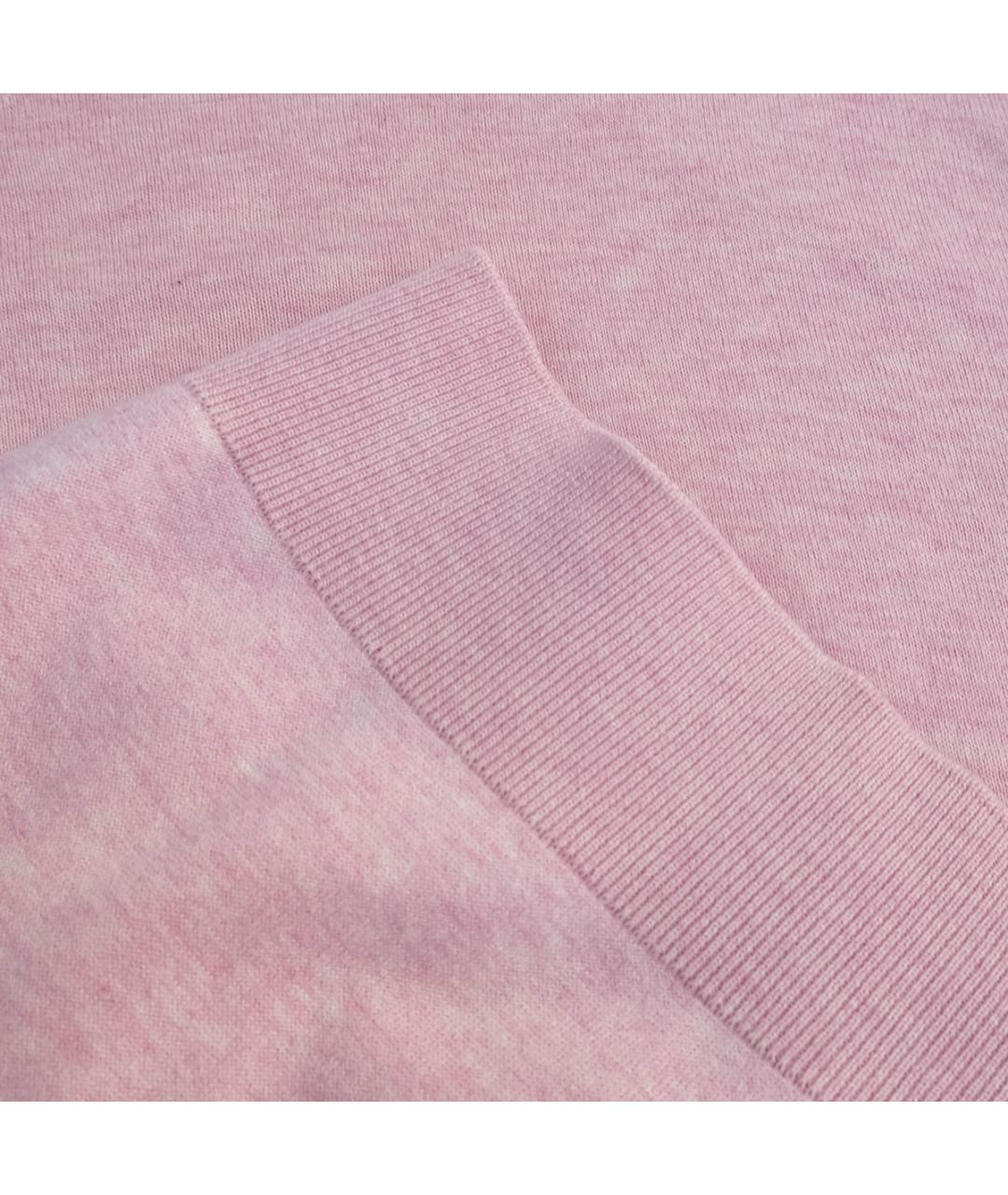 PRADA Розовый хлопковый джемпер / свитер, фото 4