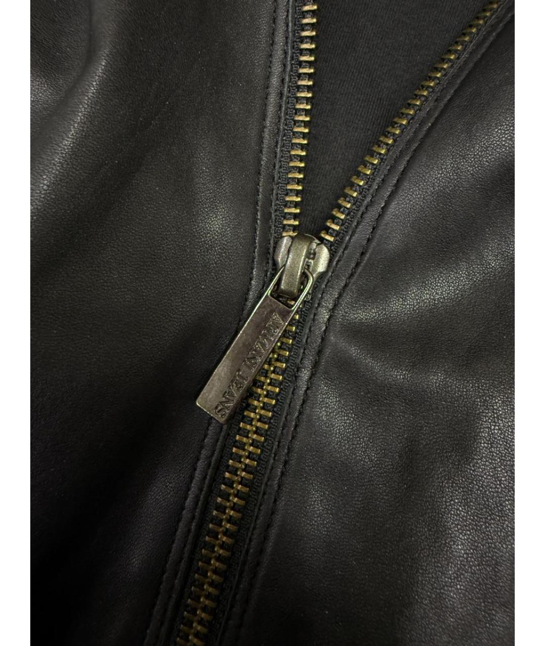 ARMANI JEANS Черная куртка, фото 6