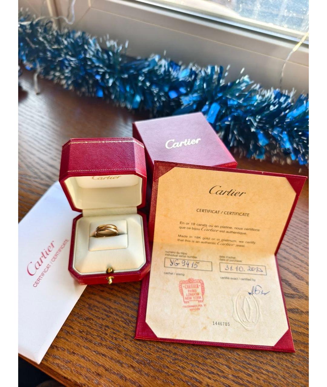 CARTIER Мульти кольцо из желтого золота, фото 3