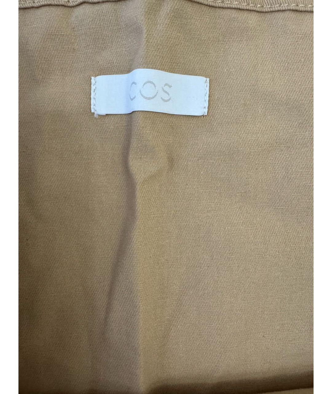 COS Зеленая хлопковая пляжная сумка, фото 4