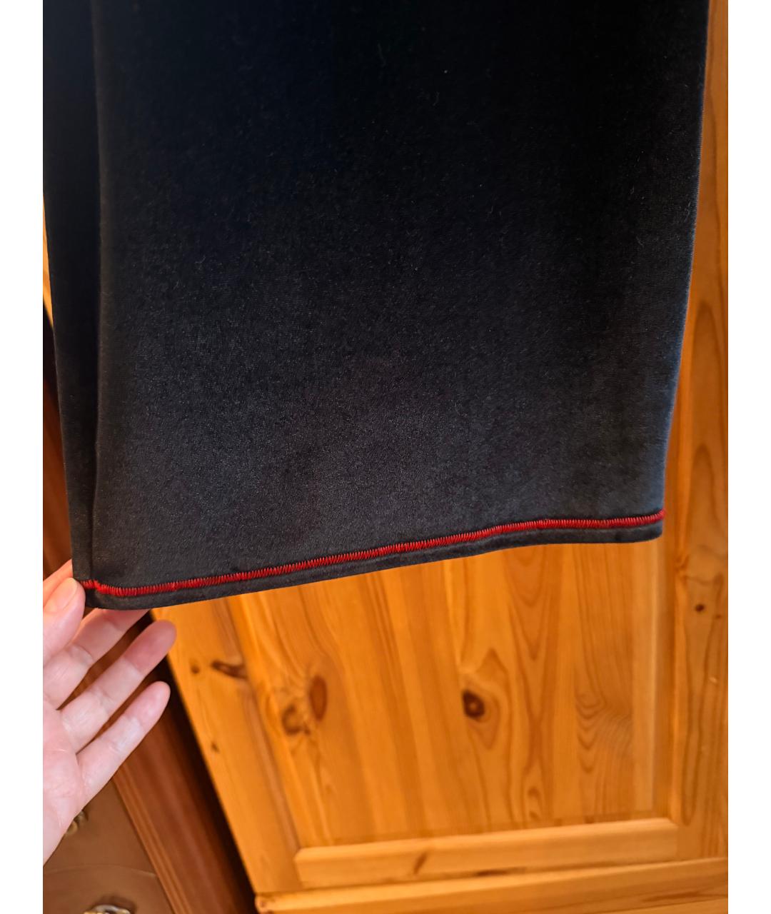 CHANTAL THOMASS Черные полиэстеровые спортивные брюки и шорты, фото 6