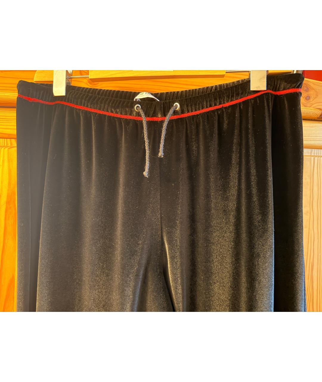 CHANTAL THOMASS Черные полиэстеровые спортивные брюки и шорты, фото 3