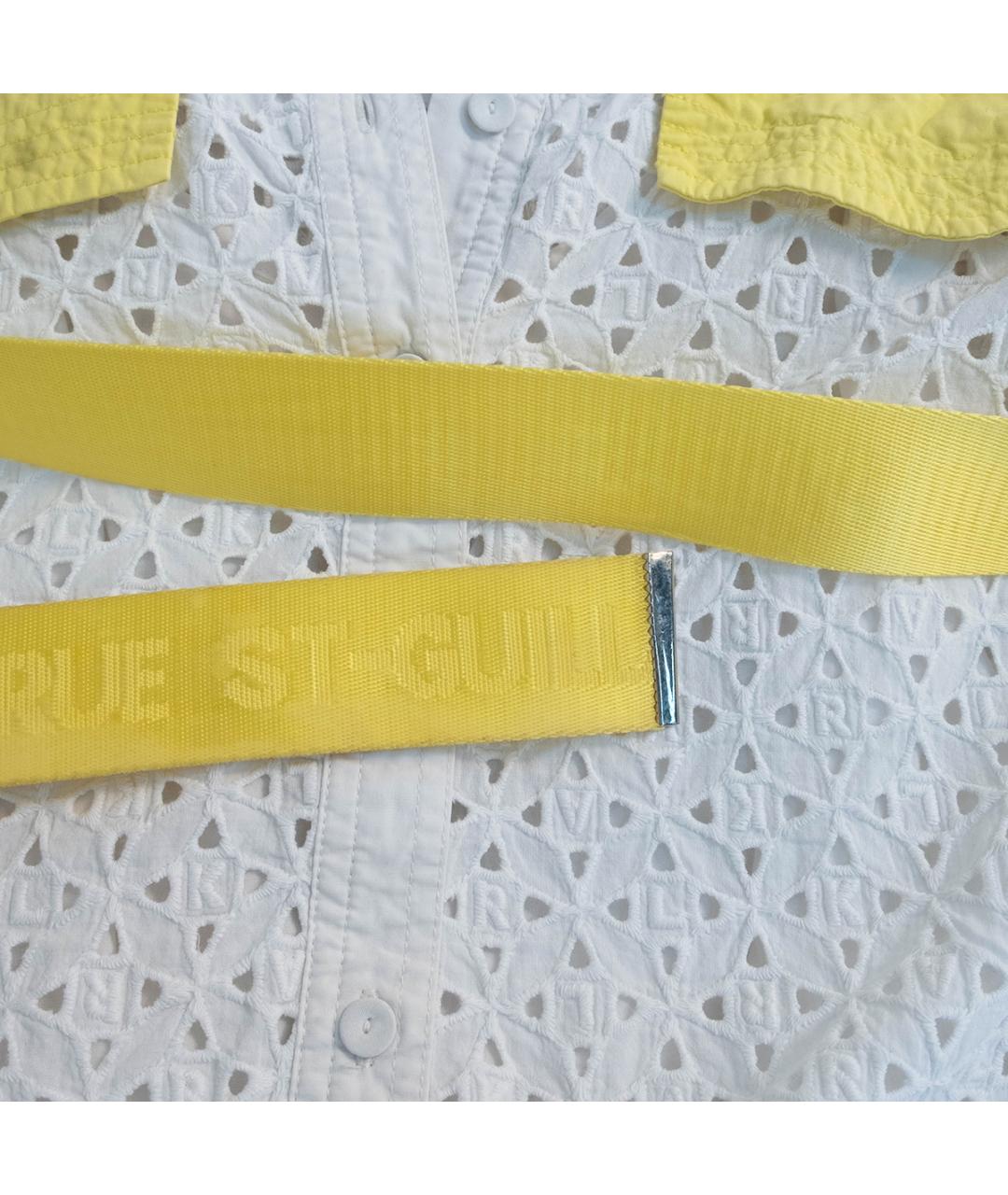 KARL LAGERFELD Белое хлопковое повседневное платье, фото 5