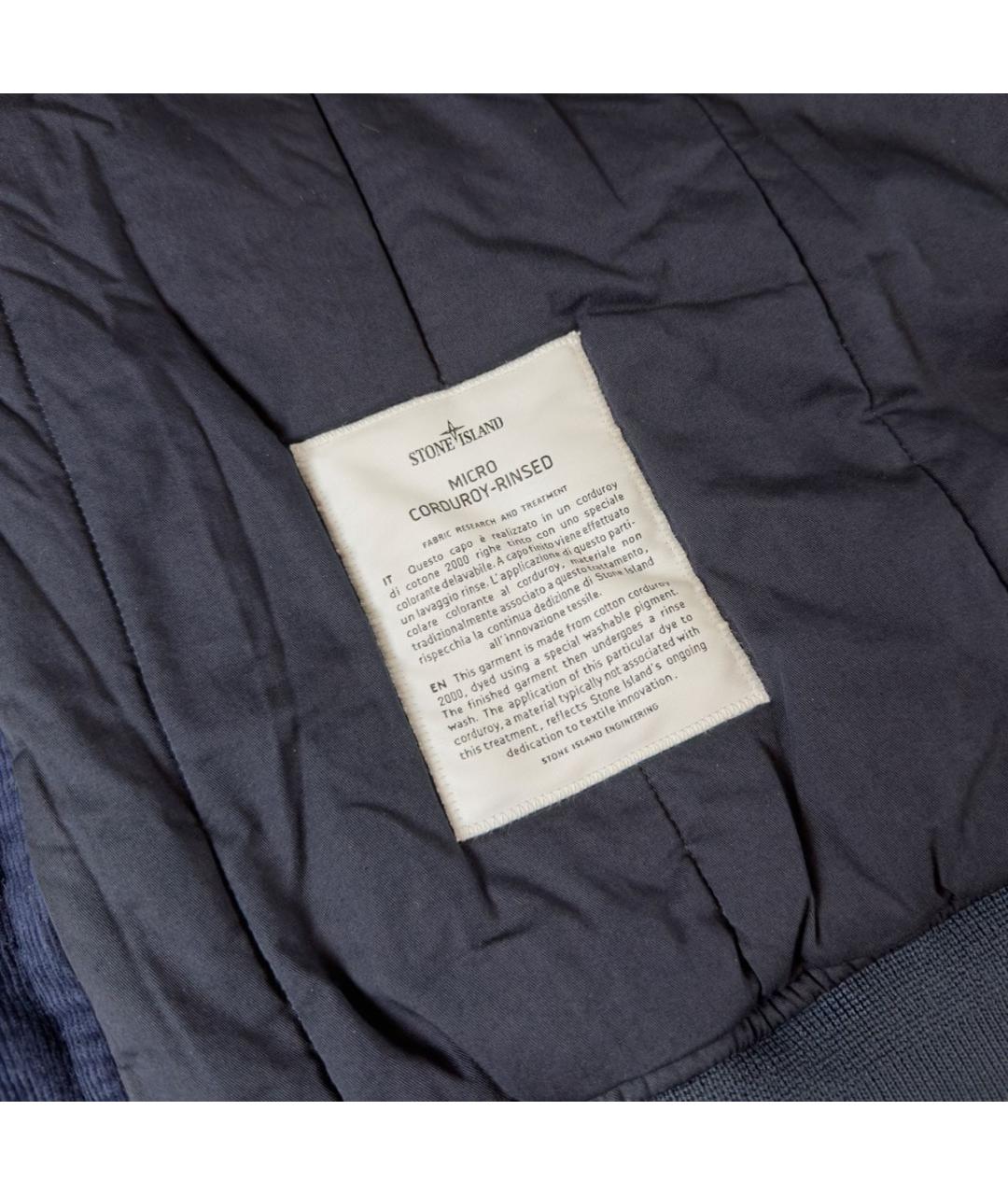 STONE ISLAND Темно-синяя куртка, фото 4