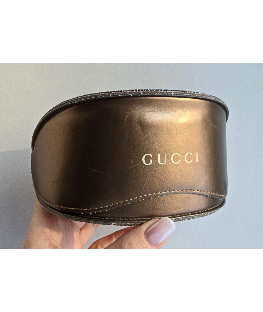 GUCCI Металлические солнцезащитные очки, фото 4