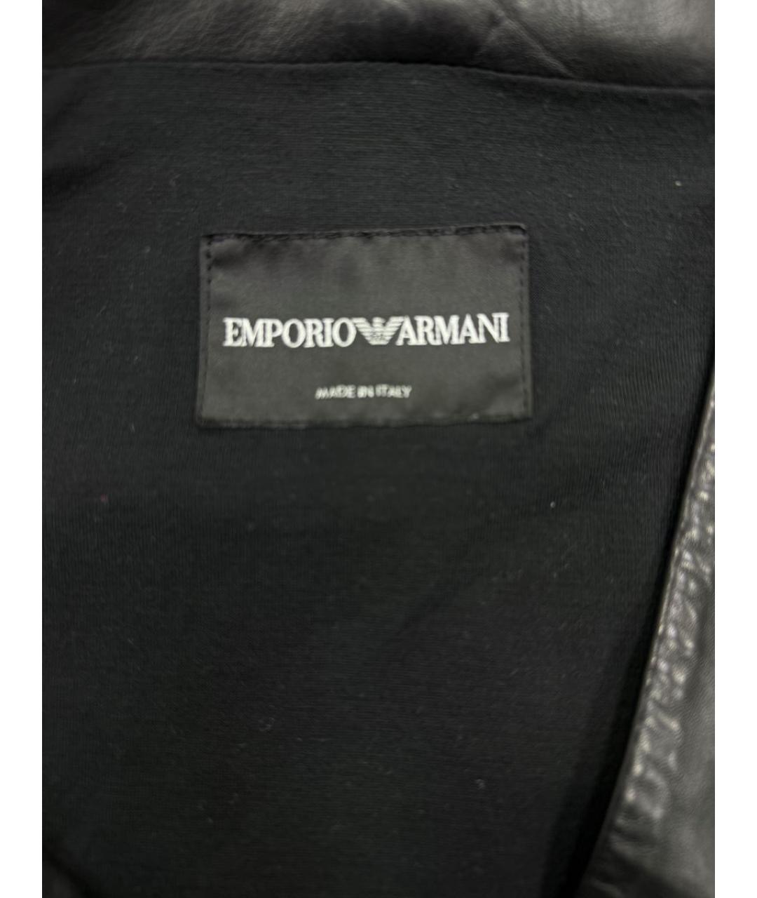 EMPORIO ARMANI Черная куртка, фото 3