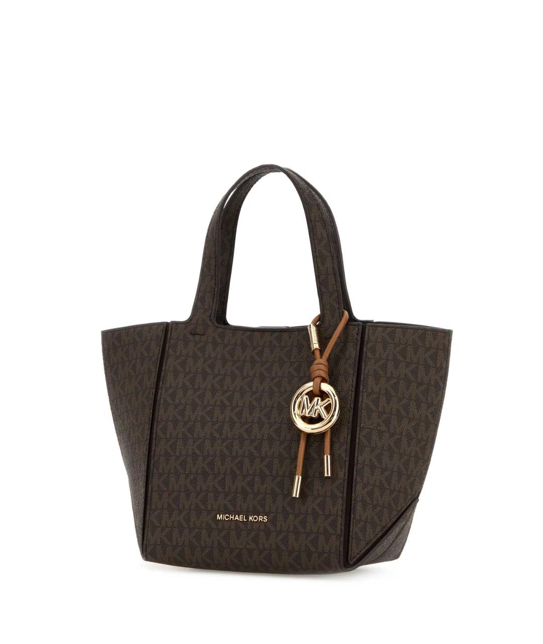 MICHAEL KORS Коричневая сумка тоут, фото 2