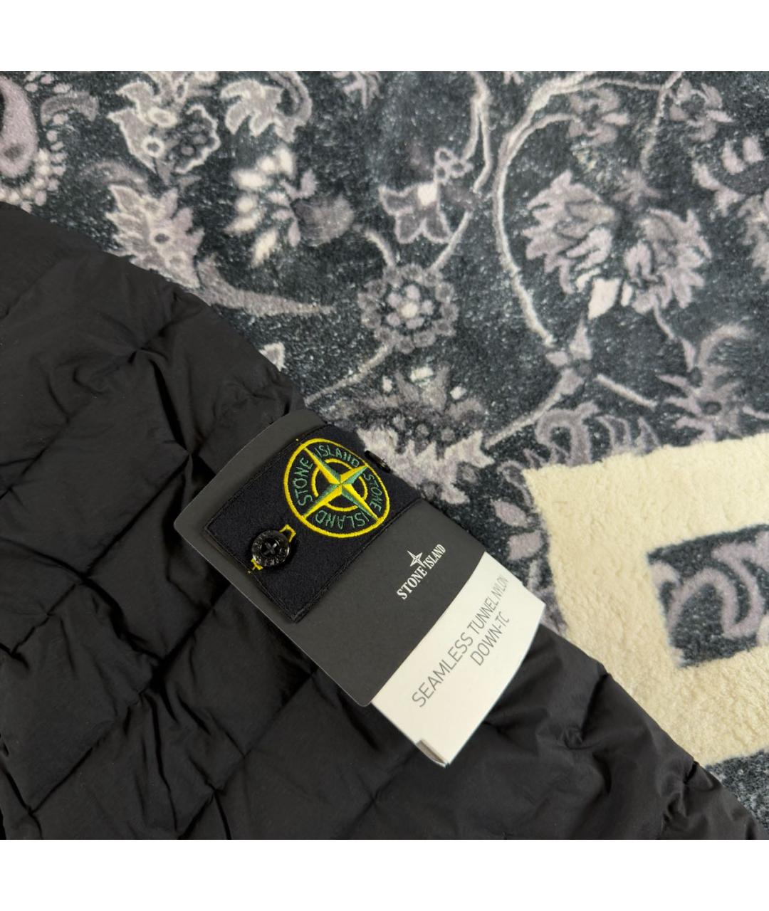 STONE ISLAND Черная куртка, фото 3