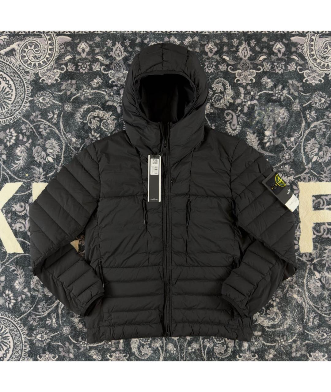 STONE ISLAND Черная куртка, фото 6