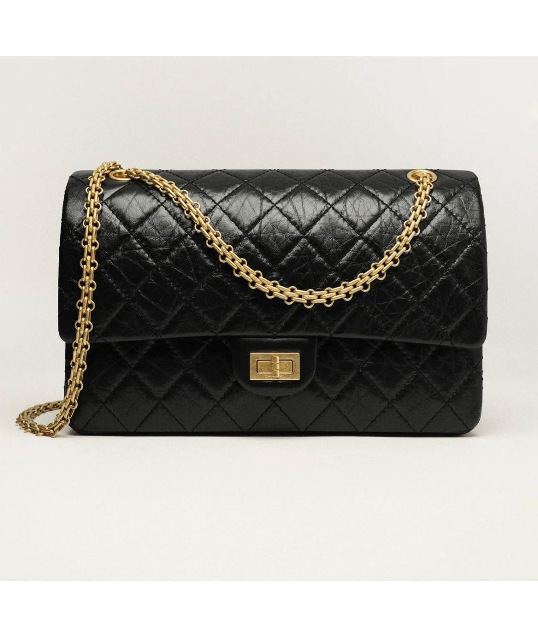 CHANEL Черная кожаная сумка через плечо, фото 9