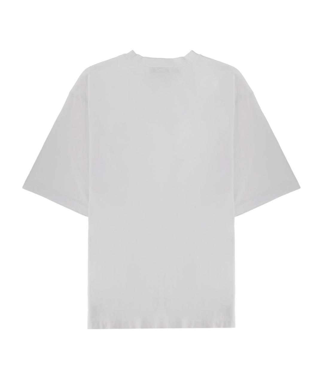 DSQUARED2 Белая хлопковая футболка, фото 2