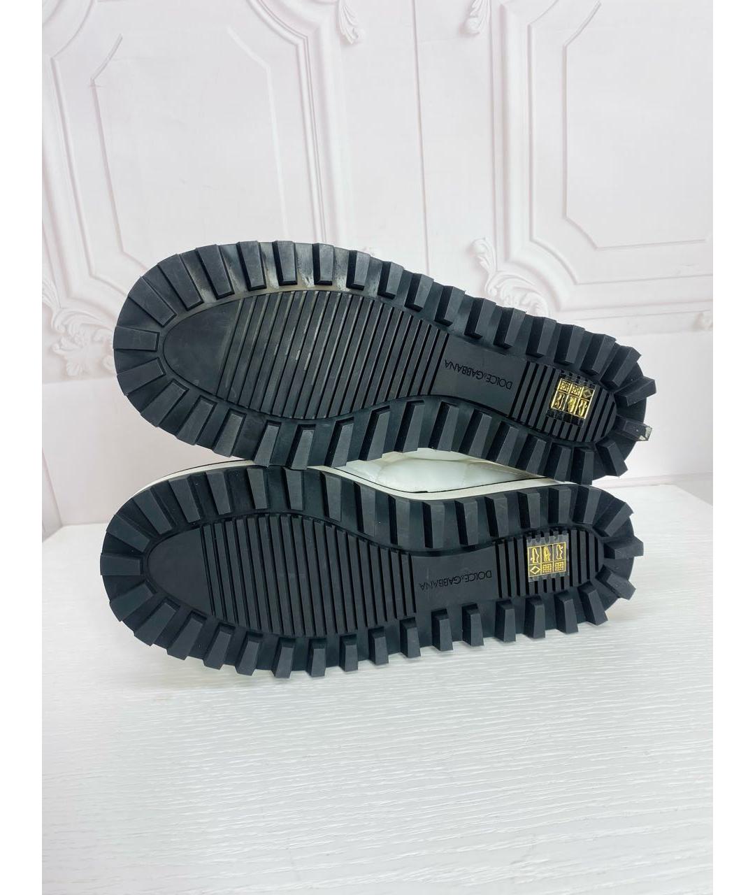 DOLCE&GABBANA Белые сапоги, фото 5