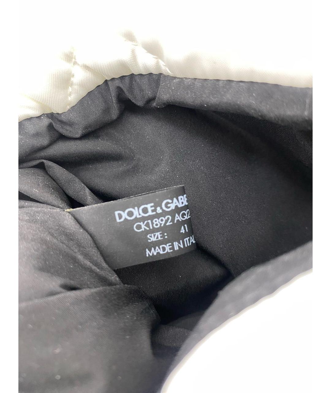 DOLCE&GABBANA Белые сапоги, фото 8