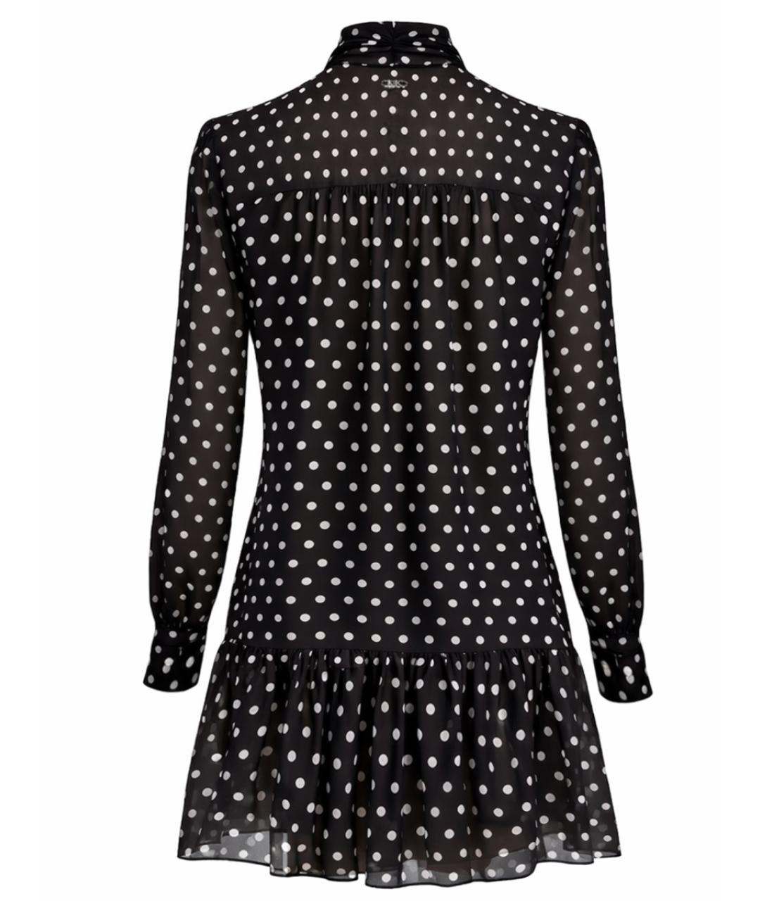 MICHAEL KORS Черное полиэстеровое повседневное платье, фото 2