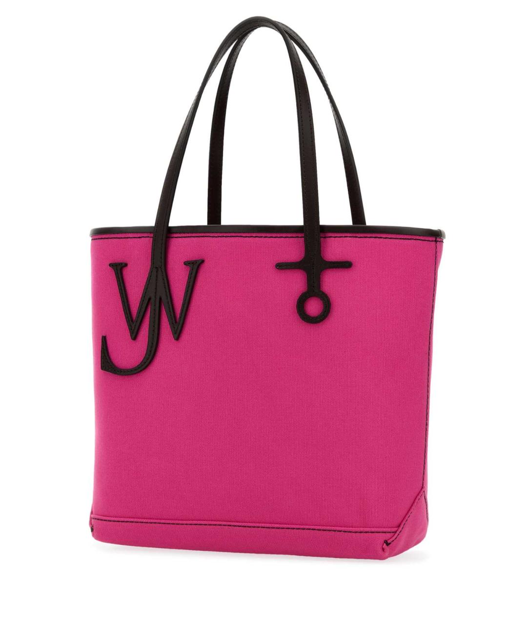 J.W.ANDERSON Розовая тканевая сумка тоут, фото 2