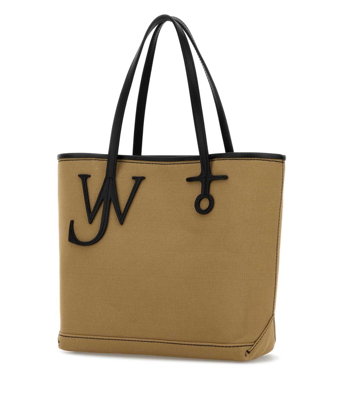 J.W.ANDERSON Бежевая тканевая сумка тоут, фото 2