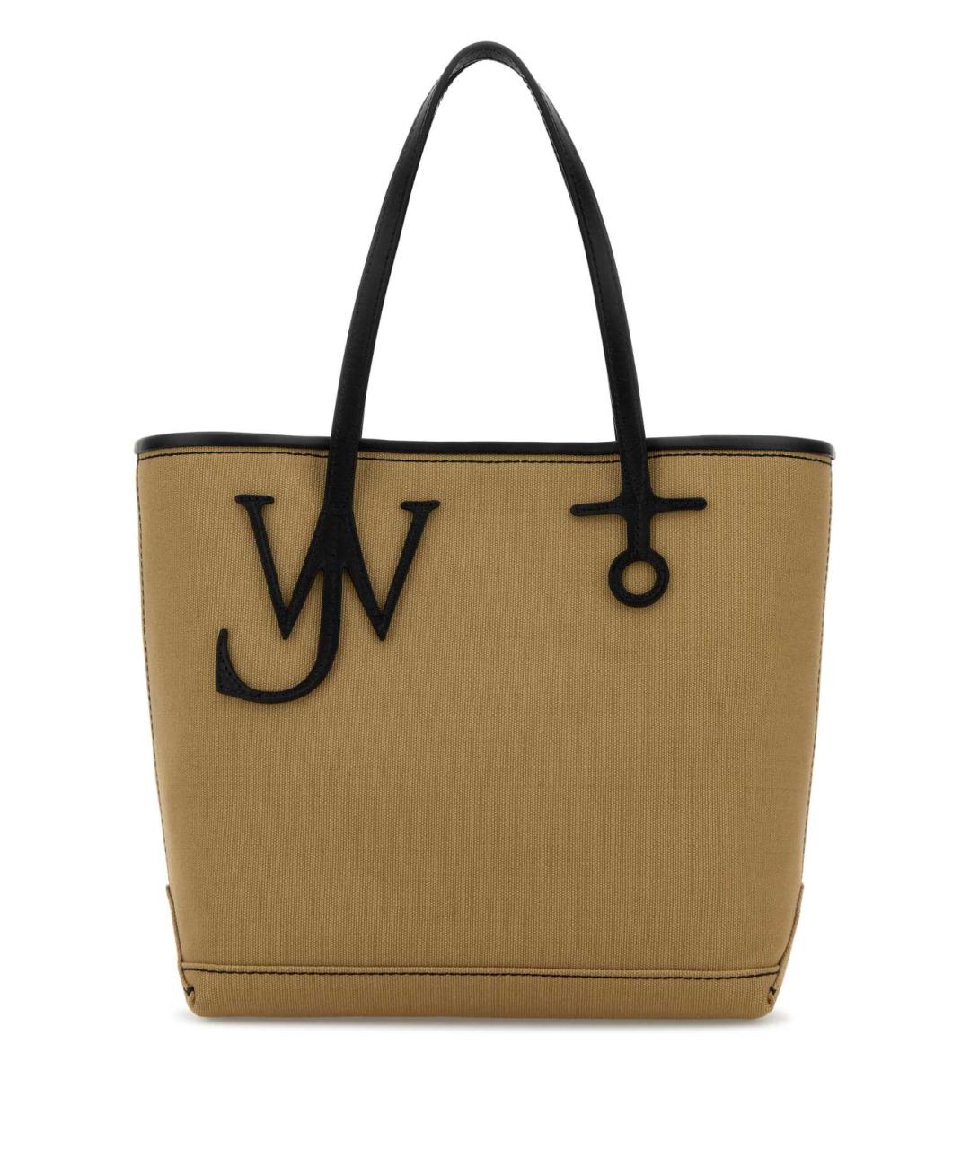 J.W.ANDERSON Бежевая тканевая сумка тоут, фото 1